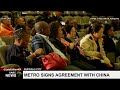 metro signs agreement with china