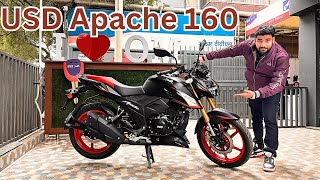 Tvs Apache 1604v USD Model Launch Detail Review On Road Price ! Apache rtr 1604v usd  ! New rtr usd