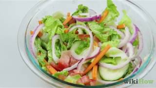 How to Make a Garden Salad
