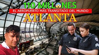 Aeropuerto de Atlanta 🙄!!como no perderse, en este masivo lugar!!