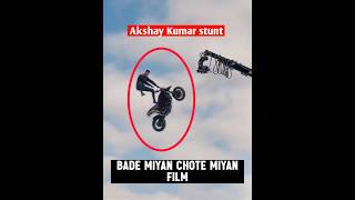 Bade Miyan Chote Miyan Movie Shooting | Akshay Kumar | Tiger Shroff | Stunt #shorts #shooting