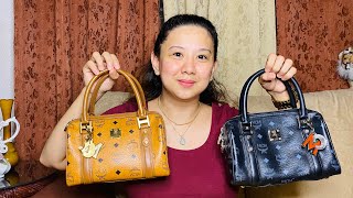 Reviewing a Mini MCM Boston Bag