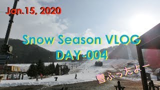 スノー Vlog.004(げいほく2019-2020)