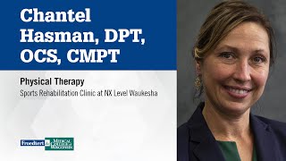 Chantel Hasman, physical therapist