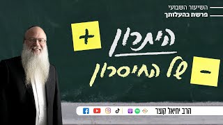 הרב יחיאל קוצר | לצמוח מתחושת חיסרון וריקנות - כלי מדהים