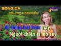 karaoke song ca thiếu giỌng nam mÙa xuÂn ĐẦu tiÊn hát cùng soan ĐÀo.