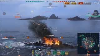 【WoWs】下手でも楽しい海戦ゲームPart697【秋月】