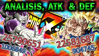 EZAS SSJ GOKU NAMEK LR Y FRIEZA FP LR ATK \u0026 DEF - HACIA EL NUEVO META! (DBZ: Dokkan Battle)