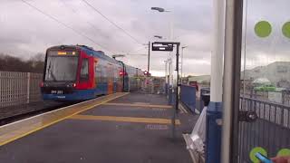 Class 399 Departing Rotherham Parkgate 2019