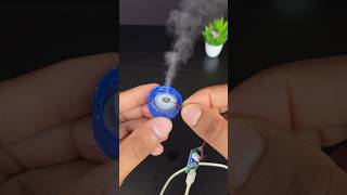 Mini Smoke Machine 🔥 DIY Fog machine #hackerjp #shorts