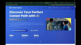 AI Career Guidance System using Machine Learning | Final Year Project | Source Code | Python Flask