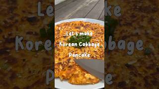 Crispy Korean Cabbage Pancake ( Home-Made) #easyfood ##recipe #crispy #korean #cabbage #pancake