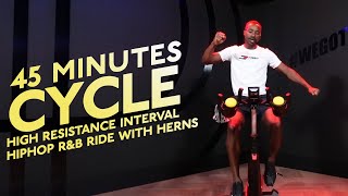 45 MIN | HIP HOP & R&B RIDE CYCLE CLASS