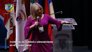 Conferencia: Incidentes de nulidad y sobreseimiento en el proceso penal #FADERyCIPOL 2023