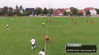 ˘BFTSE TÁRNOK - DUNAVARSÁNYI TE (U19) 9-0 összefoglaló