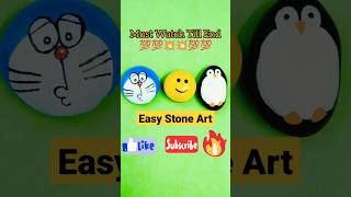 Easy Stone Art 3 || Penguin 🐧🐧making in Stone🪨🪨💯💯🔥🔥💥💥 #shorts #stoneart #youtubeshorts #viralshorts