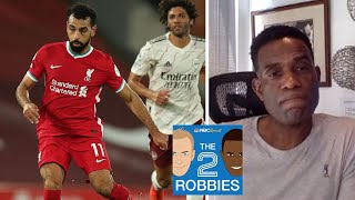 Liverpool top Arsenal, Spurs oust Chelsea & Fulham's troubles | The 2 Robbies Podcast | NBC Sports