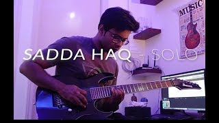 Sadda Haq Guitar Solo | Rockstar