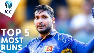 The Most Runs in World Cup History? | Top 5 Archive | ICC Cricket World Cup 2019
