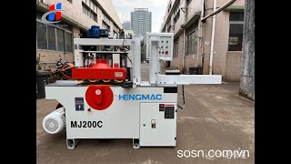 Máy Cưa Rong Nhiều Lưỡi Mini Kẹp Phôi Tự Động MJ200C | máy cưa rong ripsaw nhiều lưỡi