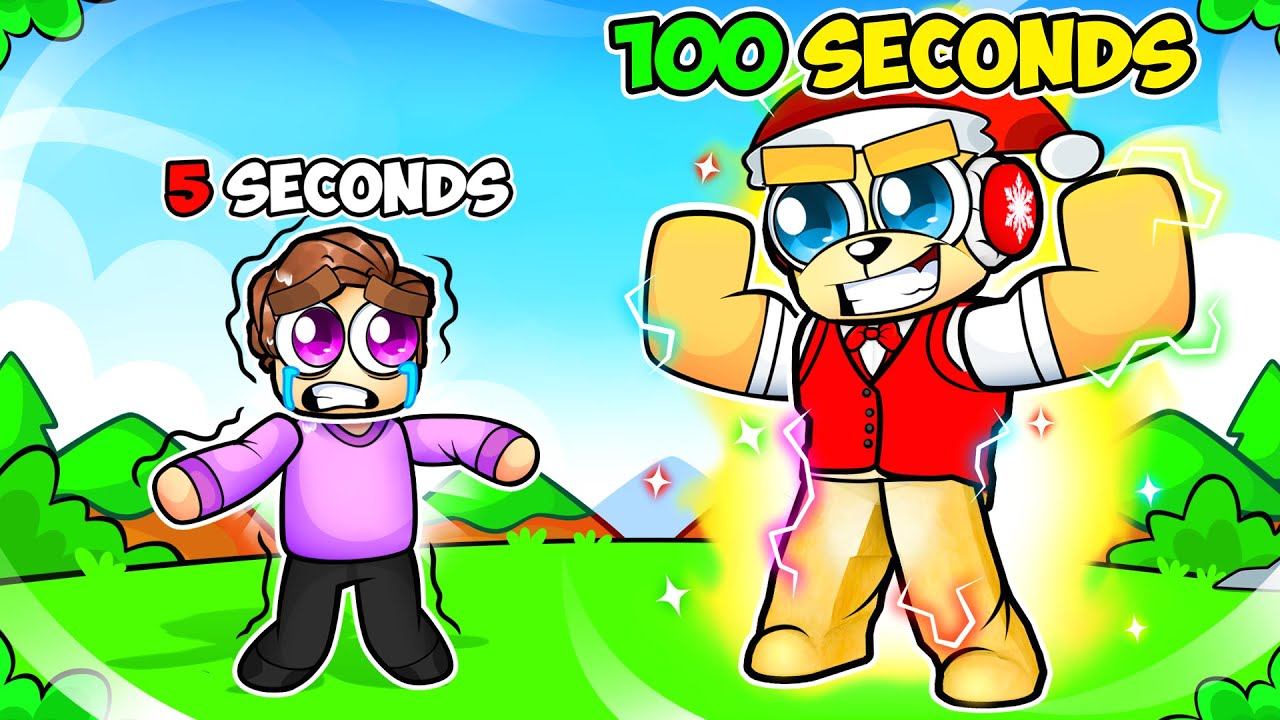 Roblox But Every Second 1 Strength Youtube