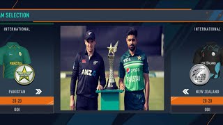 1st T20 Match Pakistan vs New Zealand | full cricket game highlights only on Cricket game zone 2.0