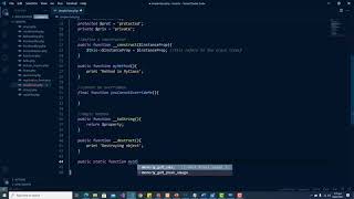 PHP MySQL Classes Objects Inheritance