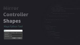 Mirror Controller Shapes Maya