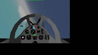 YSFlight stock p-51 vs 5 bot modern fighters with AAM, A-AAM, MG