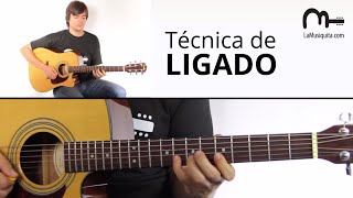 Como hacer el ligado en Guitarra - Técnica el ligado en Guitarra