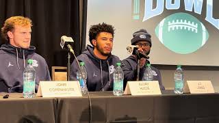 UNC Football Pre-Fenway Bowl Press Conference | Inside Carolina Interviews