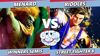 GOML 2023 Top 8 - MenaRD (Blanka) Vs. Riddles (Luke) Street Fighter 6 - SF6