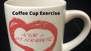 Lee Strasberg's Coffee Cup Exercise; Advanced Level | Acting Tips With Peter Kalos