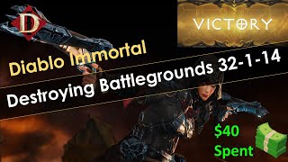 Diablo Immortal Destroying in Battlegrounds with $40 Spent