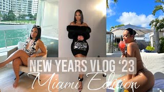VLOG| MIAMI FOR NEW YEARS 2023| NEW CHANEL BAG| 20k LUXURY YACHT DAY | Briana Monique’
