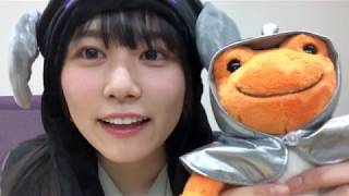 音も入らず動画もカクカクになっても、めげずにアピールするにぶちゃん。　丹生 明里（日向坂46） 2019年10月09日19時07分