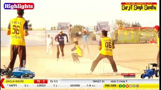 Suratgarh Mandi( Gourav Nethrana ) vs Gholia Khurd ( Naag Kapurthala,Deepak Nihal Singh wala )