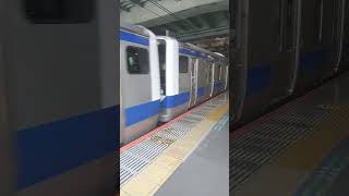 日暮里駅｜常磐線・上野東京ライン・東海道線直通列車（JR東日本E531系電車）の到着。R6/4/13（東京都） Joban Line Nippori Station Tokyo JAPAN TRAIN