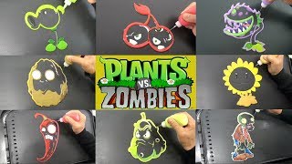 How To Draw Plants Vs Zombies Gatling Pea