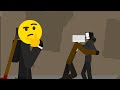 Brown Cameraman Hug Tv Woman | Animation