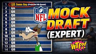 The ONLY NFL Mock Draft You Will EVER NEED!!!