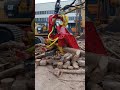 Xuvol timber harvester head WYJ-360F working #log harvester#forester machine#tree cutter