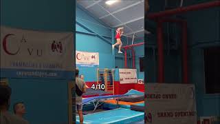 The last one had me rethinking life💀 #gymnastics #fails #sports #trampoline #fli