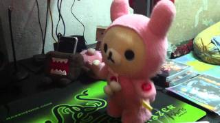 Cute Walking Pink Rilakkuma Toy~