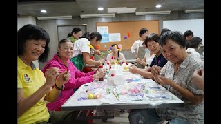 2024/10/2(三)日式麵包花教學-花團錦簇-仿和果子手作教學vs預防跌倒的肌肉訓練