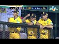 20131002 cpbl 犀牛vs象 6上 鄭兆行高飛犧牲打遭接殺 但快腿高國輝還是幫助球隊拿下第二分