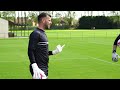 crossing masterclass with martin dúbravka newcastle united inside goalkeeper training