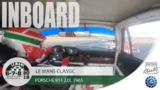 Porsche 911 2.0L (1965) Le Mans Classic on board