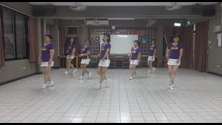 Beautiful Rainbow Line Dance 美麗的彩虹：基礎提升級排舞(含分解數拍）