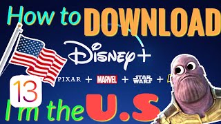 How to GET DISNEY PLUS IN ANYWHERE🌎for FREE - iOS